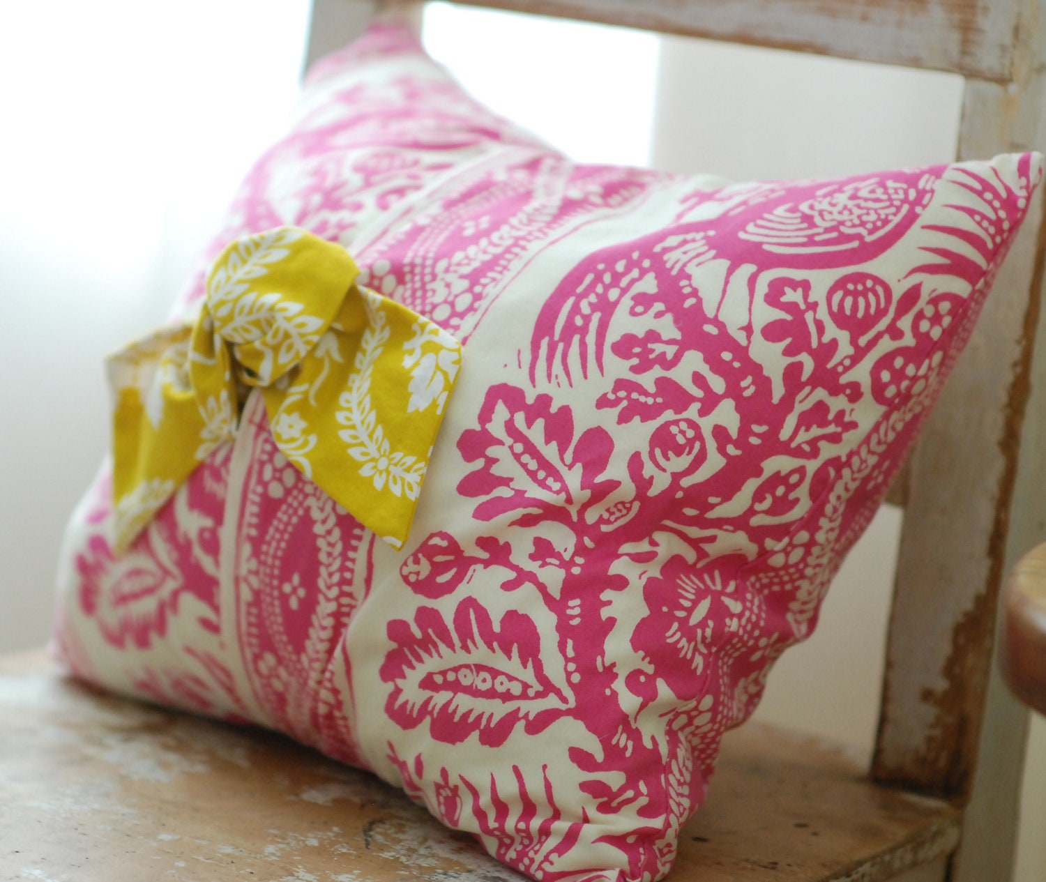 Shabby Chic Pillow Cover, Decorative Pillow, Throw Pillows