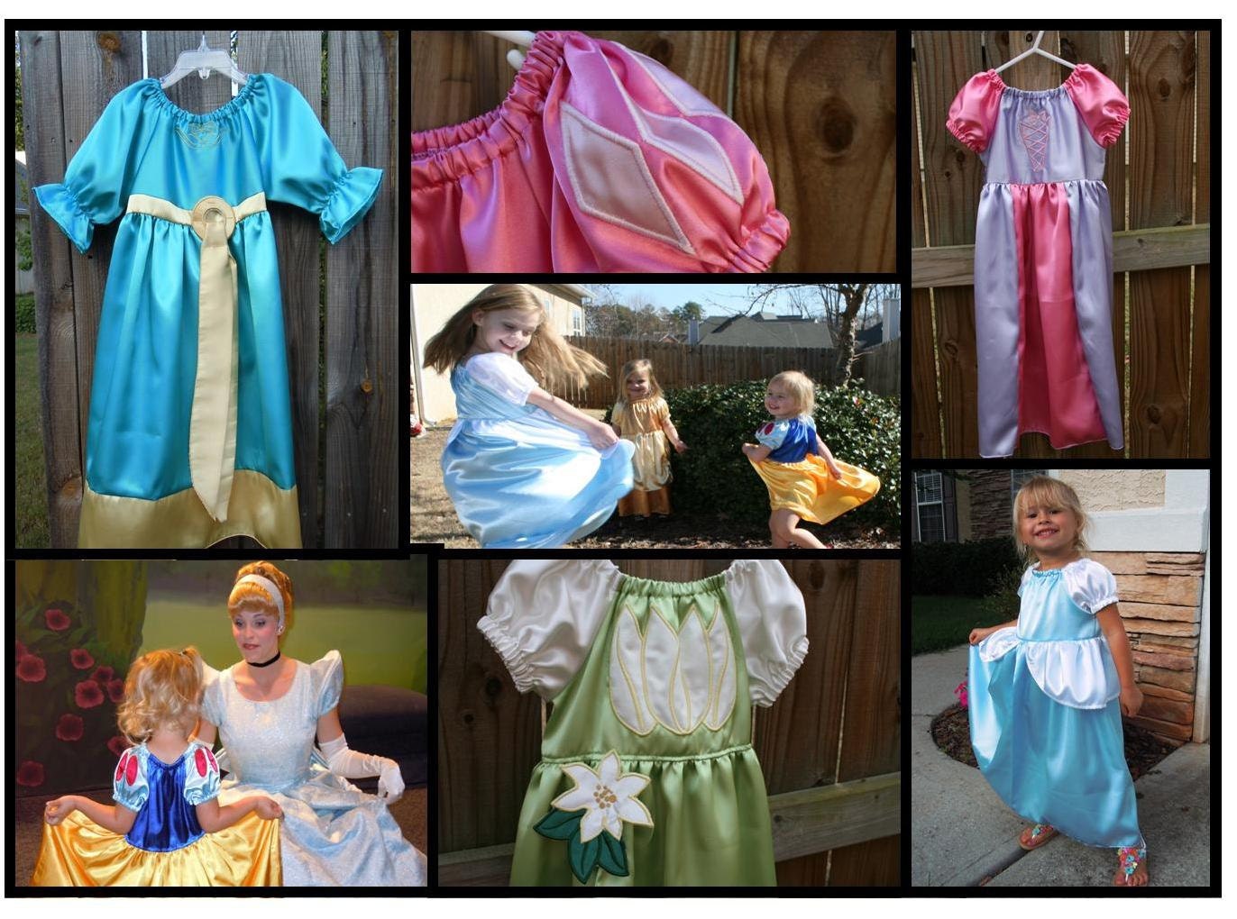 Princess Dress 4 pack - dress up costume