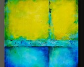 Expression - 36 x 36 - Abstract Acrylic Painting - Contemporary Wall Art - Highly Textured