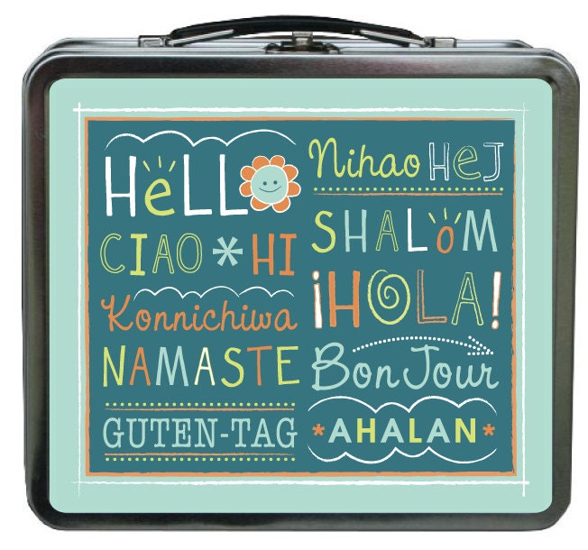 Kids International Greetings Lunch Box