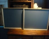 Chalkboard Set, (2) French-Style, Gold (15 x 17 1/2 inches)