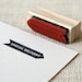 Rubber Stamp - Special Delivery