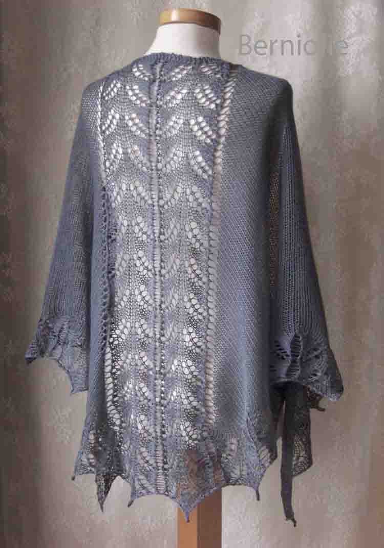 INSTANT DOWNLOAD, TABATHA, Knitting shawl pattern pdf