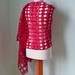 ELEKTRA, Crochet shawl pattern, PDF
