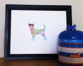 Dora and Boots - Chihuahua Dog Silhouette