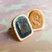Grape peanut butter and jelly best friend rings bff polymer clay