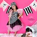 Pirate costume Pink Pirate costume 8 tutu Halloween