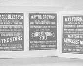 Trio of Bob Dylan  Forever Young  PARENTHOOD THEME SONG Posters