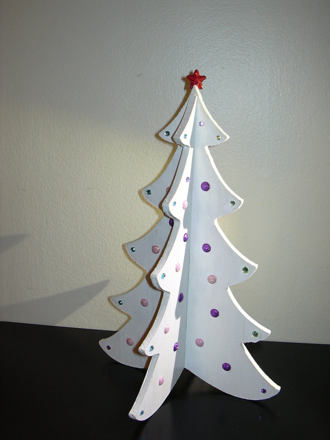 White holiday tree