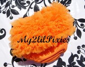 READY to ship- Chiffon Ruffle Bum Baby Bloomer Diaper Cover  -Photo Prop- 20 colors to choose from-MY2LILPIXIES
