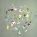 Nursery Mobile Modern Butterfly Mobile for Crib Nursery Room Decor Baby Mobiles