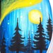 Custom Vans-- Alaska Aurora Borealis