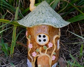 Fairy Frog House Garden Decor
