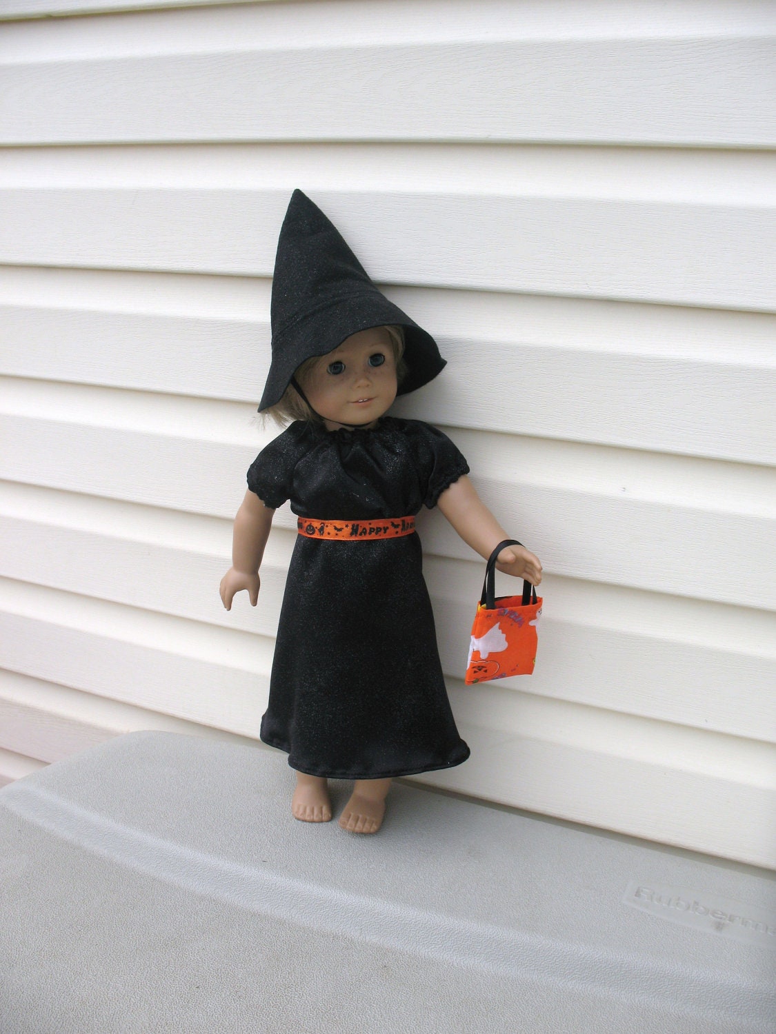 American Girl or 18 Inch Doll Clothes, Witch Costume for Halloween