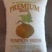 Feed Sack Pillow, Pumpkin, Pumpkin Seeds