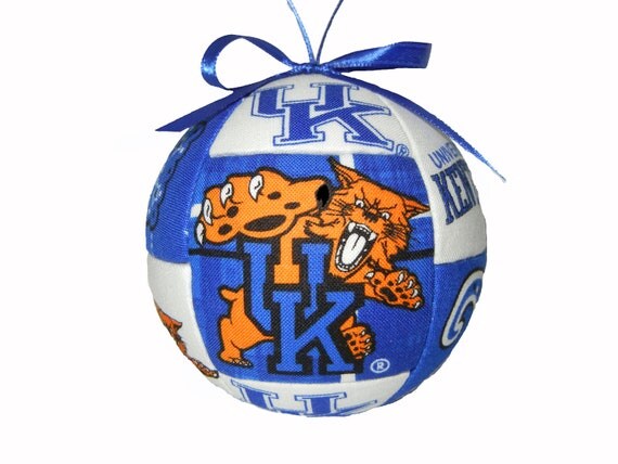 Kentucky Wildcat Fans Kimekomi Quilted Sports Ornament Fathers Day Gift