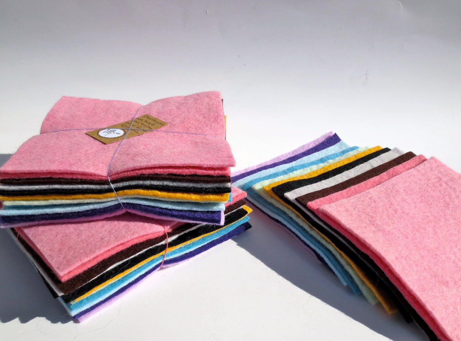 Wool felt sample pack