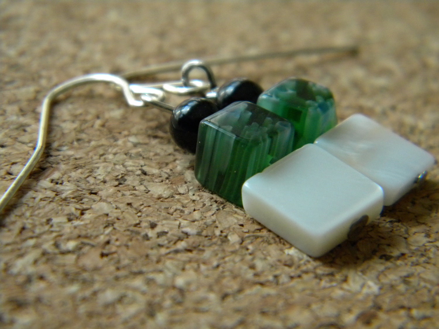 Color Block Earrings
