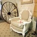 Painted Cottage Shabby White French Fancy Chair
