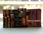 Women's Wallet Clutch  all vegan handmade books