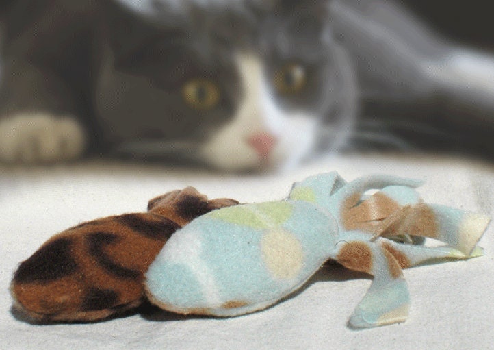 Two (2) Kitty Nippers Catnip Toys