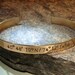 Latitude longitude cuff bracelet in bronze personalized with your own coordinates