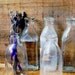 Antique Glass Medicine Measure Bottle Collection of Five