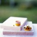 summer days, wooden coaster, cup and plate