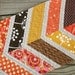 Fall Tribal Chevrons Table Runner