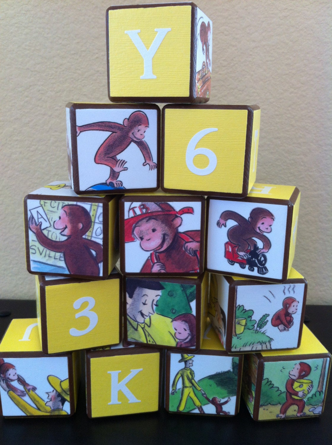 Curious George Building Blocks