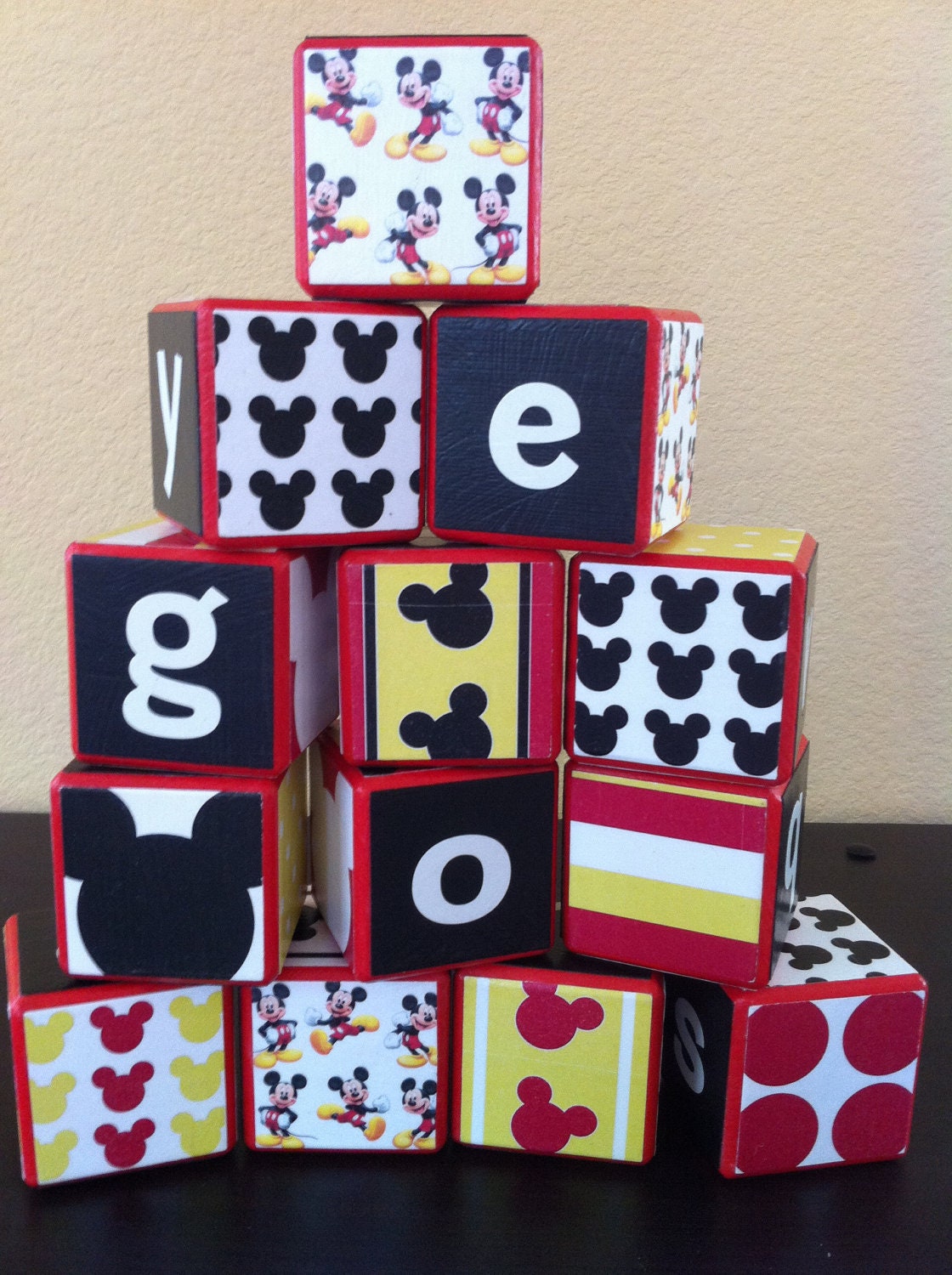 Mickey Mouse Building Blocks