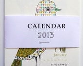 2013 Calendar - wall calendar 2013 customizable for a birhtday