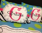 Personalized Zebra Chic Pillowcase - 20x30