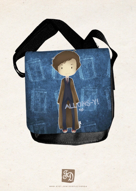 TARDIS Doctor Who / 10th Doctor - shoulder bag