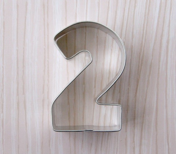 Number 2 Cookie Cutter Il_570xn