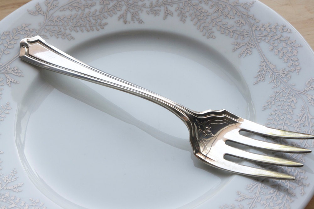 Silverware, Serving Fork, Salem Pattern, Circa 1915