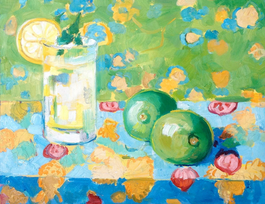 Lemonade and Limes Painting