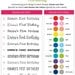 Design it yourself - Polka dots and stripes - Personalized DIY printable buffet cards - Choose your own font and colors