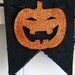 Burlap Halloween Banner