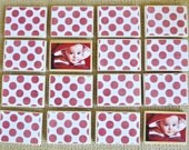 Wooden Toy- Custom Matching Game / Unique, Personalized Children's Gift-Birthdays / Stocking Stuffer