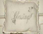 Muslin Door Hanger - Blessings
