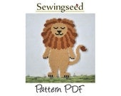 Lion cross stitch pattern, Wizard of Oz,  INSTANT DOWNLOAD