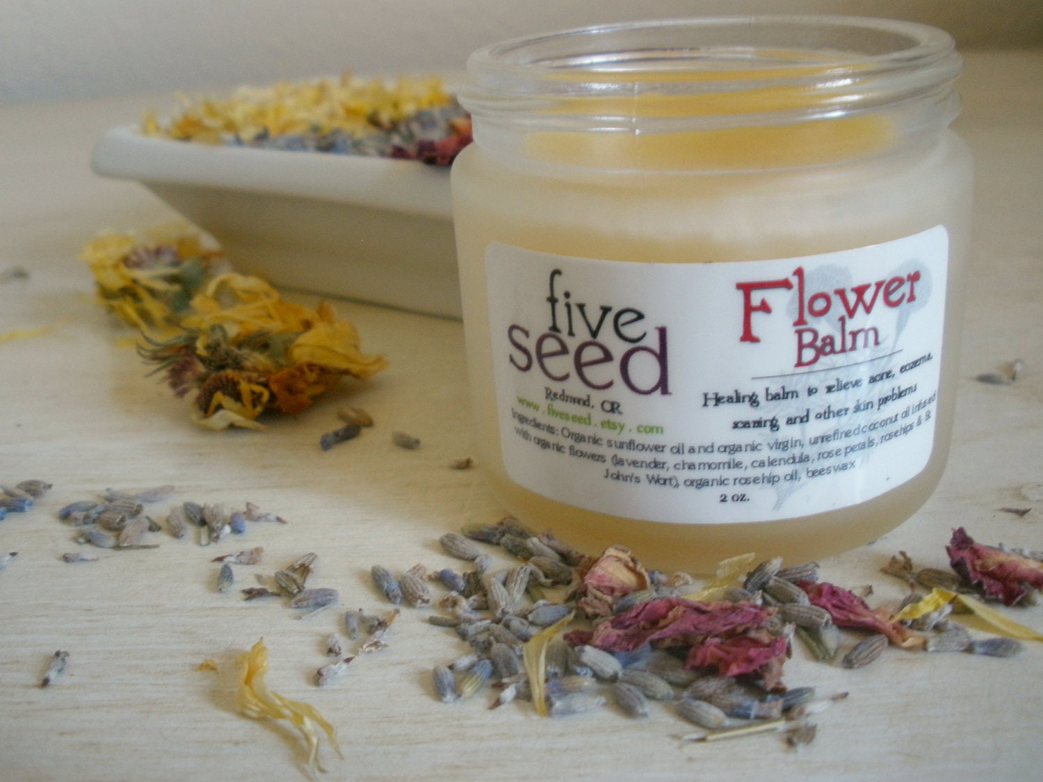 Flower Balm - 2 oz jar
