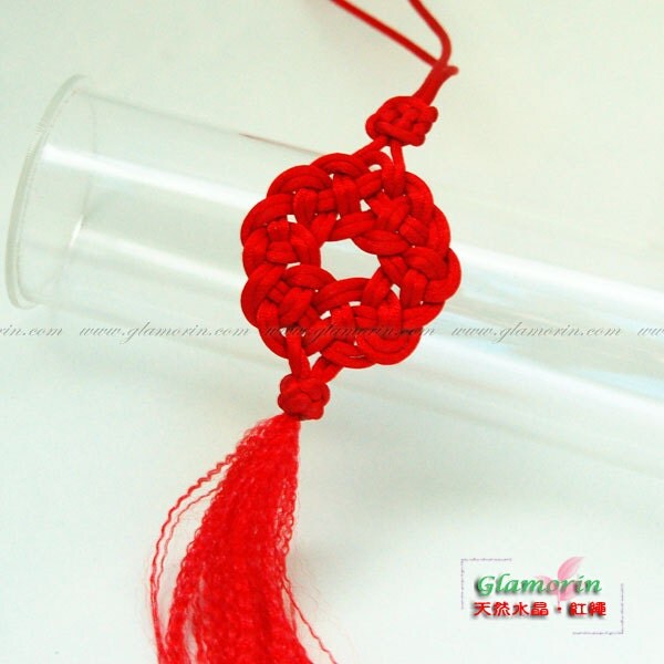 Chinese Red String Hanging Ornament Decoration Good by GlamorIn