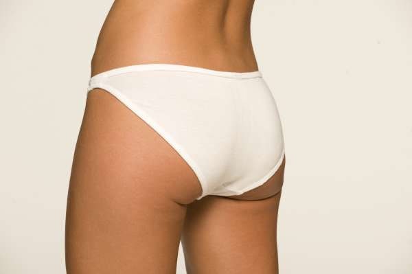 White Panties Lingerie - Basic Bikini - Medium