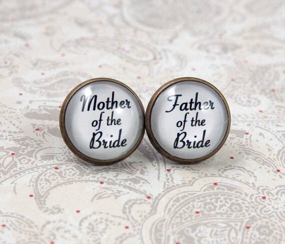 Mother of the Bride and Father of the Bride Lapel Pins, Tie Tacks, Brooch Pin, Tie Pin, wedding gift