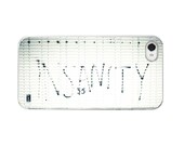 iPhone 4 Case urban graffiti iphone 4s cover case iphone case industrial portland tags gangs teens truck middle age insanity letters