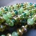 Tiaria Crystal Mixes Mint Julep Faceted Rondell Beads 8 x 5mm(Item Number ZMX-16-01)