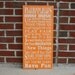 Playroom Rules Sign - Typography Word Art