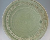 Celadon Green Stoneware Platter